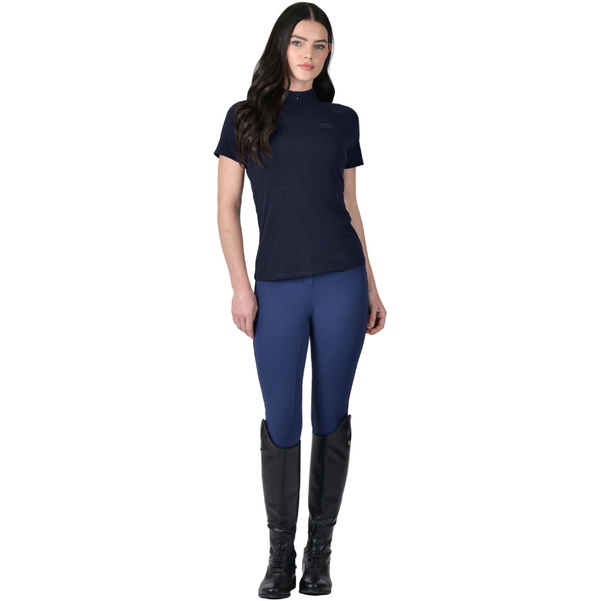 2026 WeatherBeeta Womens Bamboo Short Sleeve Performance Base Layer 1028843024 - Navy